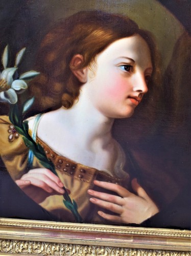 &quot;Announcing Ange&quot;l Italian school, 17th century - 